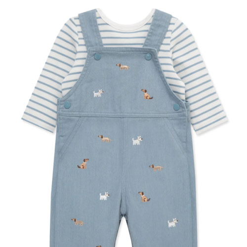Doggies Overall Set (3M-12M)