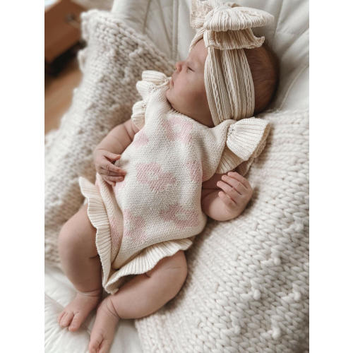 Luna + Luca Floral Frills Romper