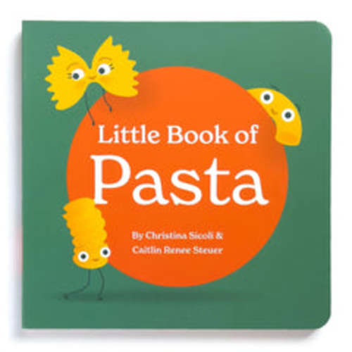 Little Book of Pasta | Classic Board Book for Baby & Toddler – Chunky Deli