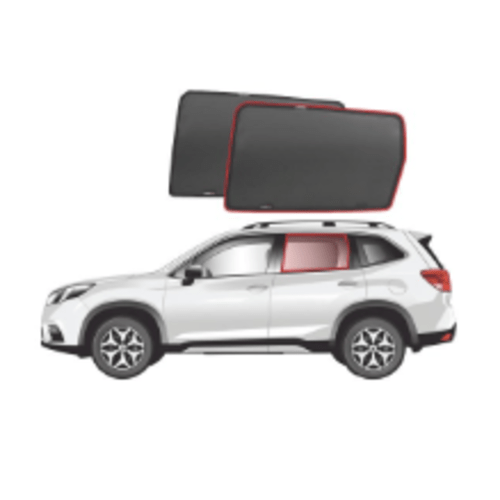 Subaru Forester 5th Gen Car Window Sun Shades - Rear Passenger Door Shades (1 Pair)