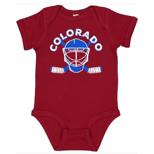 Team Hockey Mask Kid's Bodysuit for Hockey Fans