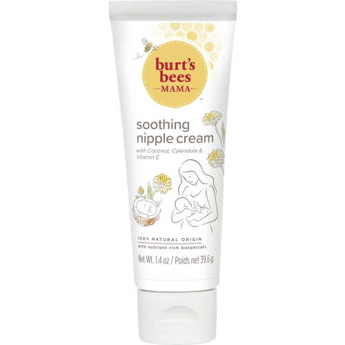 Burt's Bees Mama Soothing Nipple Cream with Coconut, Calendula and Vitamin E, 1.4 oz