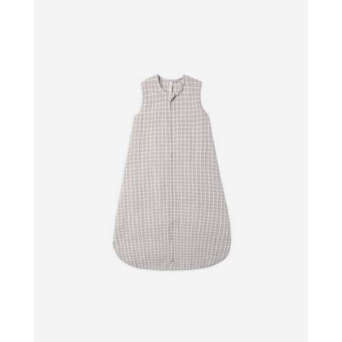 Sleep Bag Blue Gingham – Quincy Mae