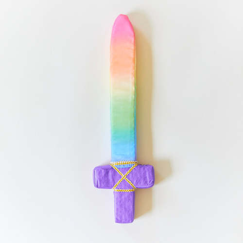 Rainbow Soft Sword – Sarah's Silks