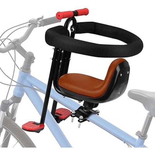Kid's Bike seat Front Child Carrier Bike Chair for Bicycle Kids seat for Children 2~4 Years,Weight 55 lbs