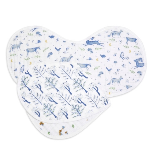 Outdoors Organic Cotton Burpy Bibs 2pk | aden + anais