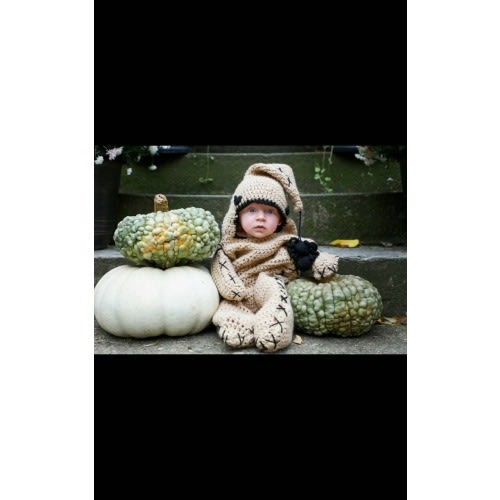 Oogie Boogie Baby Costume ,Oogie Boogie Baby Outfits ,Newborn Halloween ,Baby Costume ,Nightmare Before Christmas ,Halloween Costume /baby .