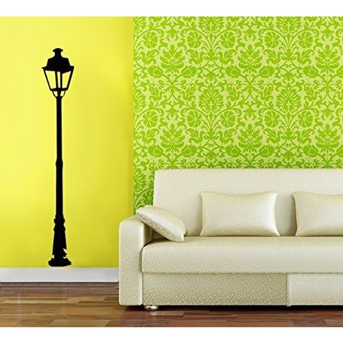 Wall Sticker Decals Art Mural Decoration City Street Lantern Lamppost Ye0679