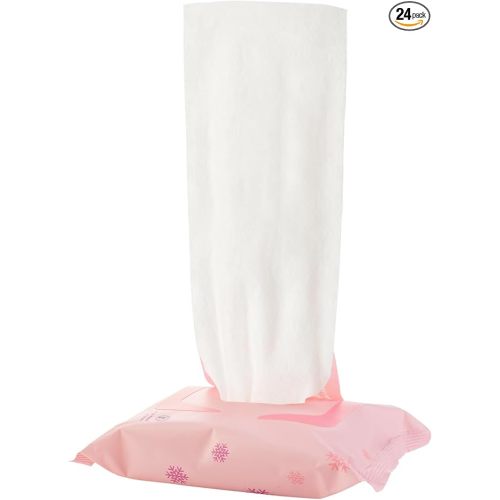 PurComfy Perineal Cooling Pad Liners, Witch Hazel Long Pad Liners for Postpartum Care, Postpartum Essentials for Pain Relief After Birth - 72 Count