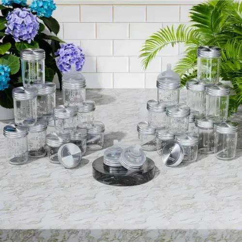 Burrbaby - Zero-Plastic Glass Breast Milk Storage and Bottles