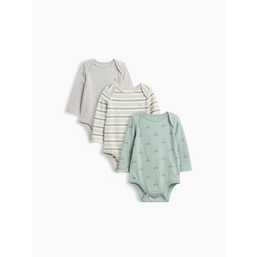 Baby First Favorites Organic Cotton Bodysuit (3-Pack)