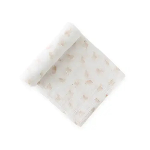 Organic Cotton Muslin Swaddle
