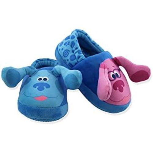 Nickelodeon Blue's Clues & You Toddler Boys Girls Plush Aline Slippers