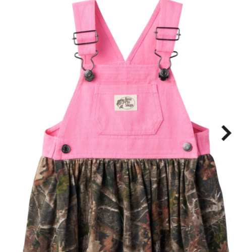 Bass Pro Shops Overall Dress for Babies