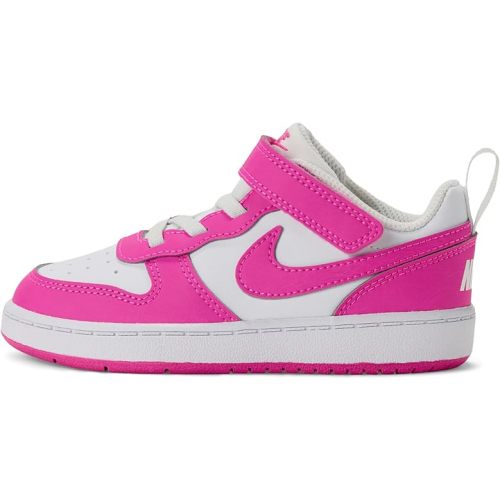 Amazon.com | Nike Baby/Toddler Court Borough Low Recraft Shoes, White/Pink Foam, 4C | Sneakers