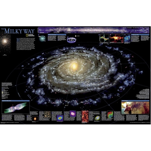 National Geographic - The Milky Way Map