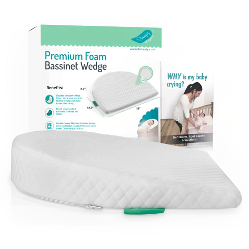 Baby Support Pillow for Supervised Awake Time – Soft Bamboo Fabric