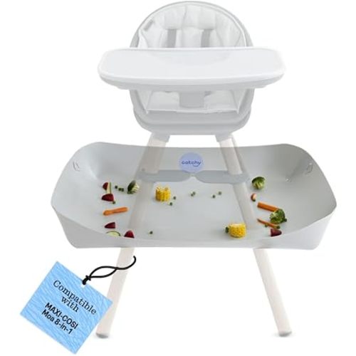 CATCHY - Food Catcher - Compatible with Maxi-COSI Moa 8-in-1 High Chair + 12 Other High Chairs - Highchair Sold Separately - Baby & Toddler Food & Mess Catcher - Under High Chair Accessory