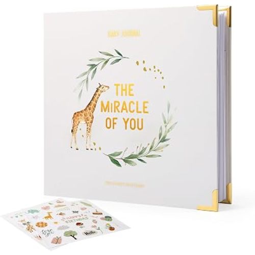 Baby Memory Book for Boys & Girls - Timeless First 5 Year Keepsake Book