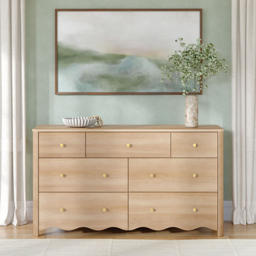 Kelly Clarkson Home Sutton 7 Drawer Dresser, Pecan & Reviews | Wayfair