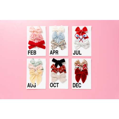 Annual Holiday Bow Subscription – Little Poppy Co.