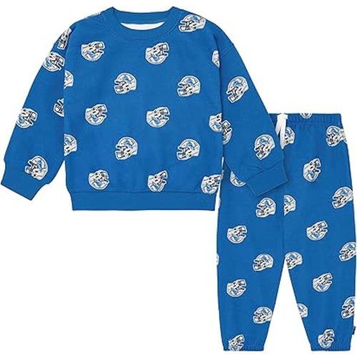 Gerber NFL unisex-baby Nfl Team Sweatshirt and Pants Set
