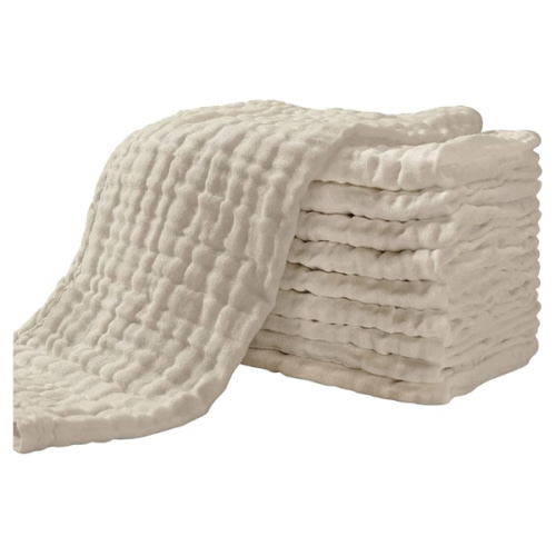 Yoofoss  Muslin Burp Cloths (10-Pack)