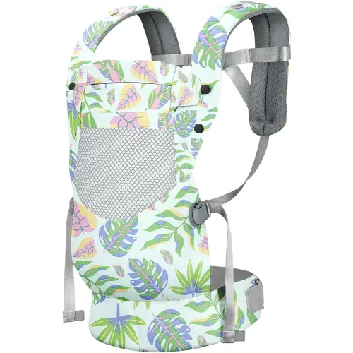 Baby Carrier for Newborn to Toddler, 7-66 Lbs Ergonomic Design, Adjustable Neck/Lumbar Support, Lightweight