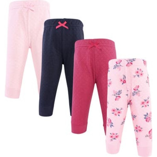 Quilted Jogger Pants 4pk, 0-3M