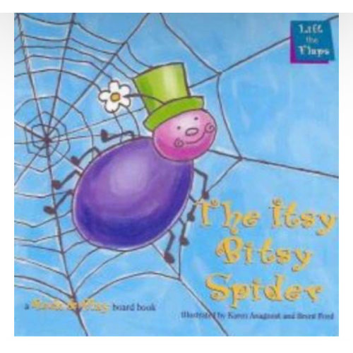The Itsy Bitsy Spider a Peek & Play Board Book by Karen Anagnost: Good Hardcover (2000) | ThriftBooks-Dallas