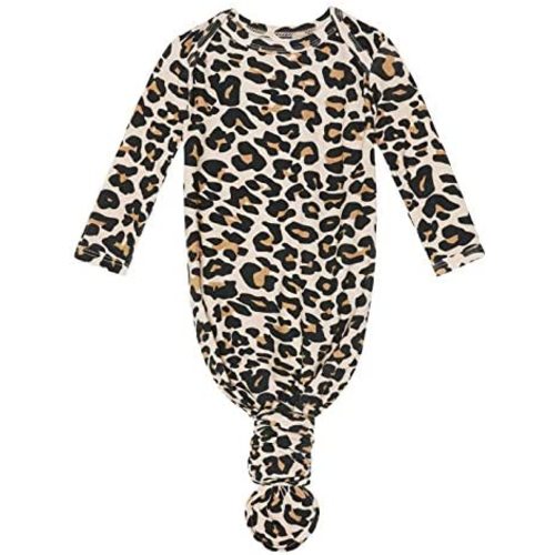 Posh Peanut Knotted Newborn Gown - Newborn Gowns For Girls 0-3 Months