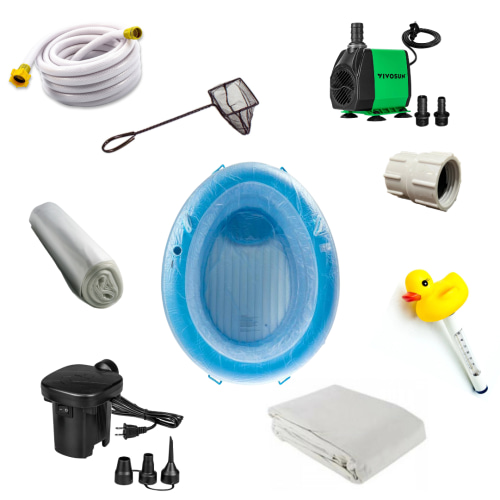 Birth Pool in a Box Personal Pool PACKAGE (REGULAR Size) | In His Hands