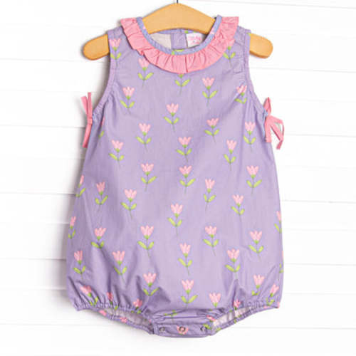Tulip Blooms Bubble, Purple – Stitchy Fish