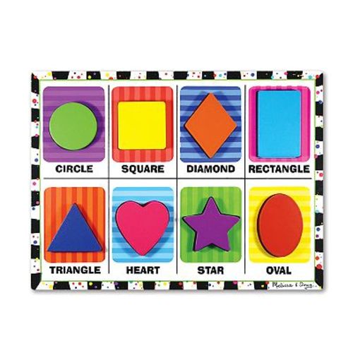 Melissa & Doug Shapes Chunky Puzzle