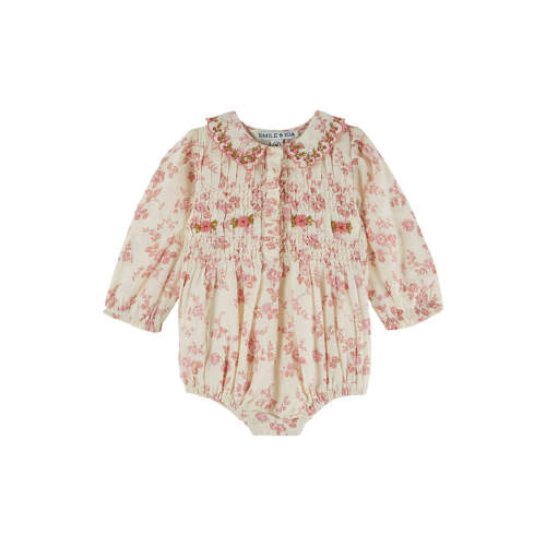 Rosalie Embroidered Romper