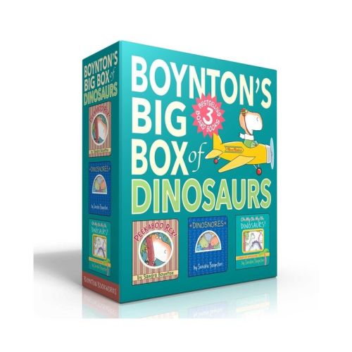 Boynton's Big Box of Dinosaurs (Boxed Set) - (Boynton on Board) by Sandra Boynton (Board Book)