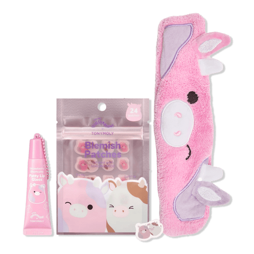 Squishmallows Perfectly Pink Patty Selfcare Bundle