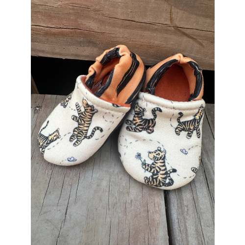 Classic Tigger soft soled baby and toddler moccassins