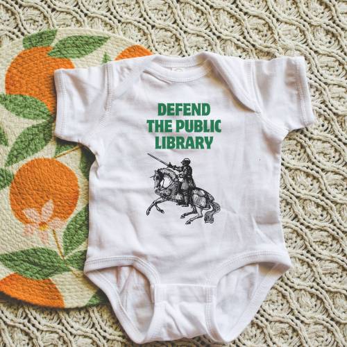 Defend Library,  Infant Bodysuits, Radical Justice Baby, Hippie Baby Clothes, Equality, Feminist, LGBTQ, Baby Shower Gifts, Social Justice