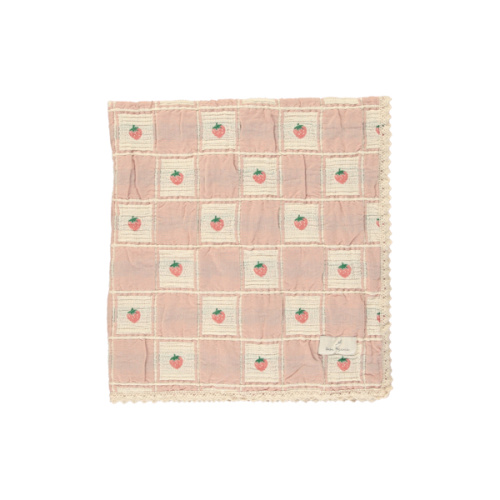Strawberry Patchwork Blanket