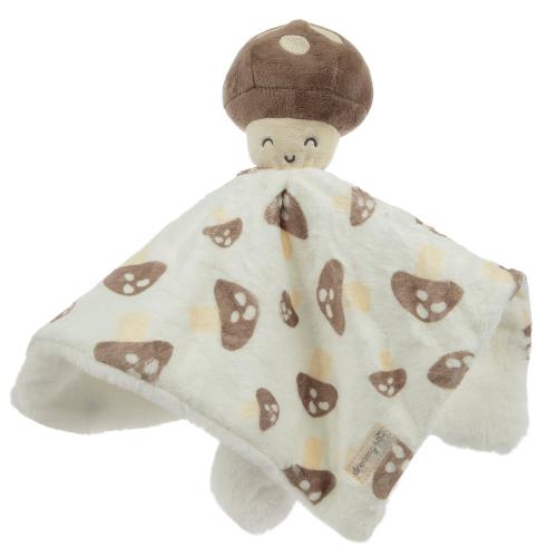 Brown Mushroom Security Blanket