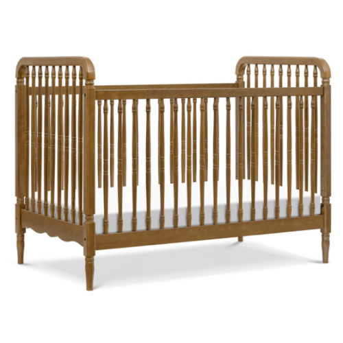 Namesake Liberty 3-in-1 Convertible Spindle Crib with Toddler Bed Conversion Kit