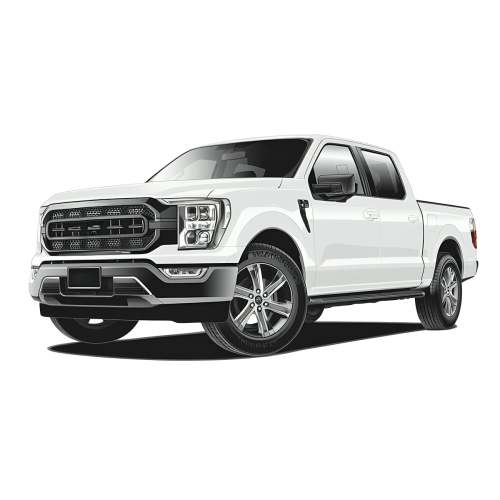 Ford F-Series SuperCrew Car Window Sun Shades (2015-Present)*