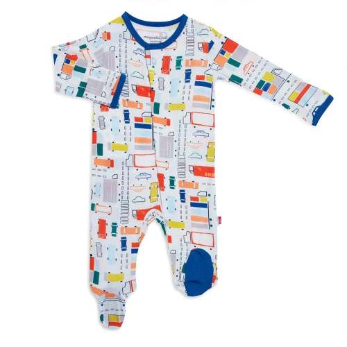 traffic jammies modal magnetic footie