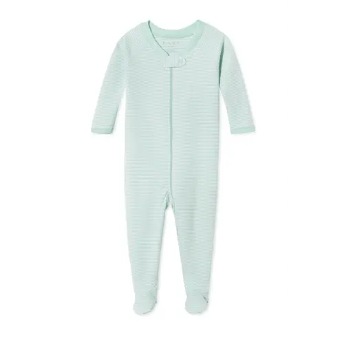 LAKE | Baby | Pima Cotton Pajamas | Parisian Green Baby Sleeper