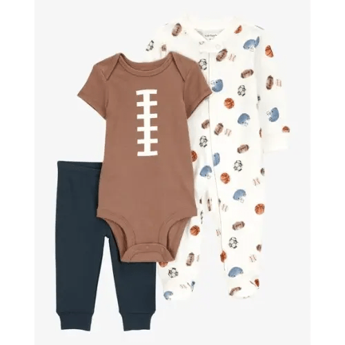 Baby Boy 3-Piece Football Multi-Piece Set | Carter's