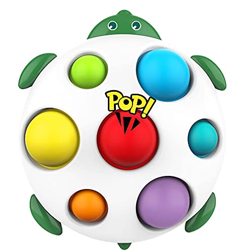 Fidget Toy, Color Learning Toys for Kids, Flipping Board Toy Early Educational Tool Stress Relief Anti-Anxiety Sensory Fidget Toys for Children Boy Girl…