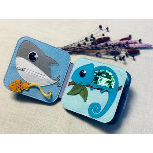 Quiet book, felt book, children's book, activity book, busy book, sensory learning toy, Montessori