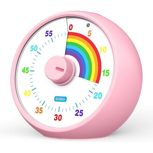 Visual Timer for Kids (Pink)