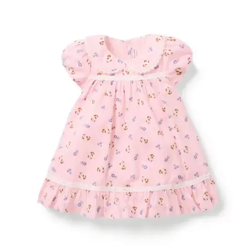 Baby Pink Cake Dog Floral Baby Dog Floral Dress by Janie and Jack
